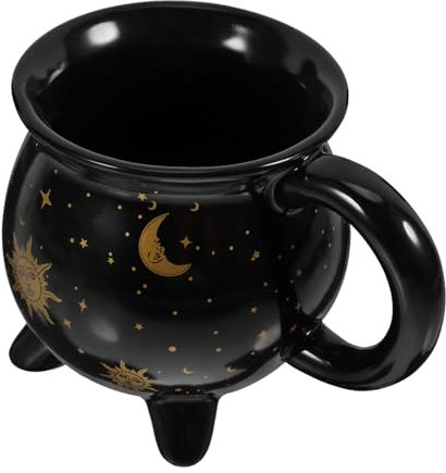 Alipis Elegante Taza De Café Con Forma De Caldero De Bruja Para Halloween Para El Hogar La Oficina La Cafetería Y El Restaurante