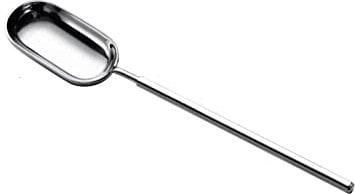 Cucharas para Cocinar Cocina Cuchara de café de acero inoxidable Cuchara de leche en polvo de mango largo Cuchara cuantitativa de granos de café en polvo Cuchara de Cena Cucharaditas