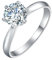 LOEXZAH 5 Karat 18K Weißgold Damen Moissanite Ringe für Frauen S925 Moissanite Ehering für Braut Set Simulierter Diamant Versprechen Ring Verlobte Labor Grown Damen Diamantringe, Stein,