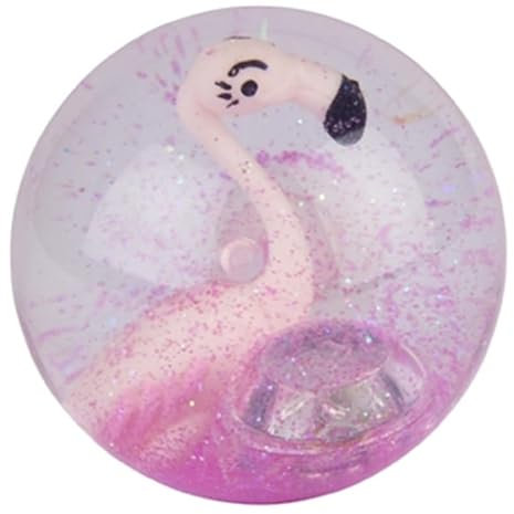 Ravensden Boule d'eau lumineuse flamant rose – 6,5 cm