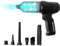 Grunkel Mini Aspiradora sin Cable portatil CARFORCE2 con Filtro HEPA x 2 y Accesorios de 16000Mha y bateria Recargable por USB Limpieza de Coches y Piezas pequeñas, electonica o Taller