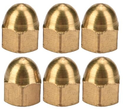 Gugxiom Hutmutter, Professionelle Messing-Hutmutter, Reparaturzubehör, Reparaturhardware für Maschinenmöbel (M3 (20 Stück))