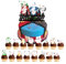 34 Stück Superhero Cake Topper, Kuchen Deko, Happy Birthday Cake Topper, Tortendeko Geburstagstorte, Cupcake Toppers Kuchen Deko für Junge Mädchen Kinder Geburtstag Party Dekorationen