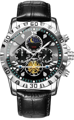 Streysisl Armbanduhren: Stilvolle Automatikuhren für Herren, multifunktional, mechanisch, wasserdicht, modisches Accessoire für Outdoor-Aktivitäten