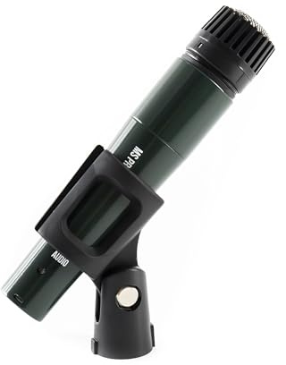 Fame Audio MS Pro 57D Beta, Dynamisches Instrumentenmikrofon, Nierencharakteristik, Ideal für Gitarrenverstärker, Schlagzeug, Blechblasinstrumente, Natürliche und klare Instrumentenwiedergabe,