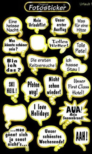 Sticker Urlaub 1 - Motiv 13