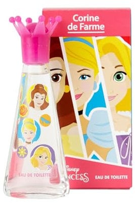 Corine De Farme - Princesses - Parfum Enfant - Eau De Toilette Disney - Parfum pour enfant dès 3 ans - Notes Fruitées - Formulation Garantie Clean Beauty - Fabrication 100% Française