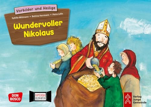 Wundervoller Nikolaus. Kamishibai Bildkartenset. Entdecken - Erzählen - Begreifen: Vorbilder und Heilige.