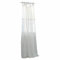 Loberon Gardine Bisbee, Schlichtes Design, Lichtdurchlässig, Befestigung durch Bindebänder, Vorhang, Sichschutz, Fensterdekoration, Leinen, Creme