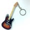 Porte-clés en bois en forme de la guitare Ritchie Blackmore de Deep Purple