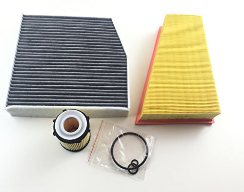Set di filtri Filtro olio Filtro a carbone attivo filtro aria CLASSE A W176 160 – 250 Benzina