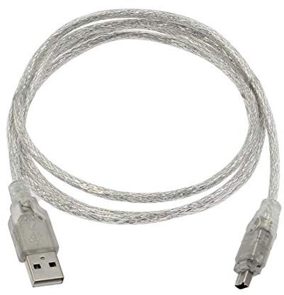 Augiimor - Cable FireWire IEEE 1394, 4 pines USB macho a Firewire (3,8 pies)