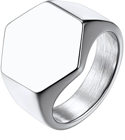 Richsteel Chunky Thumb Rings For Men Boys Stainless Steel Knuckle Ring Jewelry