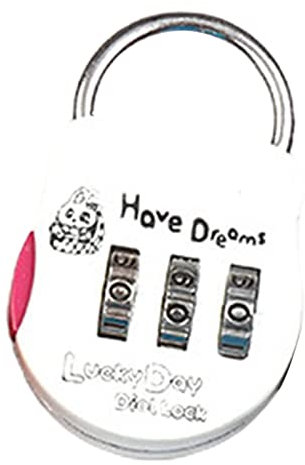 Kombination Vorhänge schloss 3 Ziffer für Schule Gym Locker. Fall, Lagerraum, Zaun, Reset table Combo Lock Weiß 1