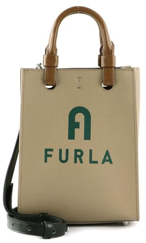 Furla Varsity Style Mini Tote Greige + Jasper