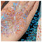 SURALIN 100 Uds. De diamantes de imitación para uñas Aurora, diamantes de imitación para decoración de uñas de diferentes formas, cristal 3D AB para decoración artesanal de uñas