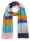 CODELLO Damen Schal mit Streifen aus recyceltem Polyester