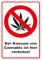 Kiffen verboten Schild aus Alu Dibond in 300 x 200 mm - Verbotsschild nicht Cannabis rauchen wetterfest und stabil für innen und außen