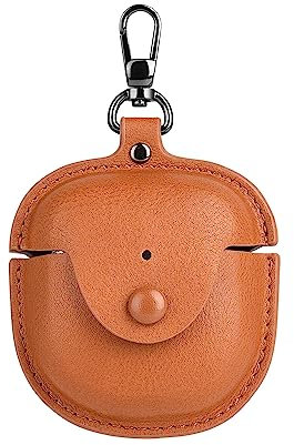 YOUULAR Kopfhörer-Hüllen für Bose QuietComfort Earbuds II, Business-PU-Lederhüllen, Ladehülle