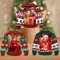 ZhowHoHo 3 Stück Weihnachten hässlicher Pullover Bilderrahmen Weihnachten hässlicher Pullover Fotorahmen 10,2 x 15,2 cm Dekorativer Holzrahmen Ornamente Geschenk für Weihnachten Zuhause Tisch Desktop