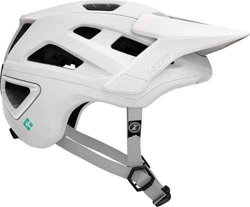 Lazer MTB-Helm Jackal KinetiCore, Matte Full White (M) 55-59 cm