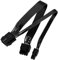 CPU 8 Pines a CPU 8 Pines + 4 Pines Placa Base Cable de Extensión de Alimentación, ATX Cable de Alimentación 8 Pines EPS 12 V, Compatible con Fuentes de Alimentación ATX y EPS 12V, 25 cm, Negro
