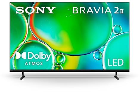 Sony BRAVIA 2 II 50 Inch 4K Ultra HD LED Smart TV with Google TV and Exclusive Features for PlayStation®5 (K-50S20M2)