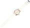Veemoon 1stück Fünfzackiger Stern Damen Armbanduhr Mit Lederband Uhr Für Präzises Quarzwerk Elegantes Design Weiß Perfektes Für Frauen Und Mädchen