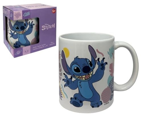 Tasse en céramique Stitch Disney modèle Mug 325 ml petit déjeuner tasse pour enfants