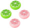 Joycon Thumb Grip Caps for Nintendo Switch Lite/OLED, 4PCS Soft Silicone Joystick Cap Replacement Thumbstick Grips, Protect Analog Stick & Enhance Gaming Experience (Cute Lemon Shape)