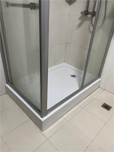 WLCGYD Acrylic Bathroom Shower Tray, Low Profile Enclosure Cubicle Tray 700x1000 1100x700 900x700 1300x800 900x900 Mm, Tub Surround/Shower Stall(800 x 1200 mm)