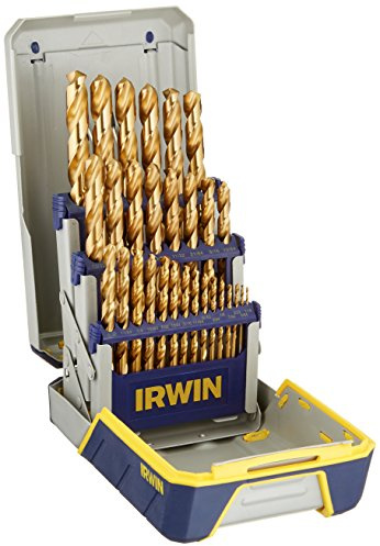 29 Piece Titanium Nitride Drill Bit Set
