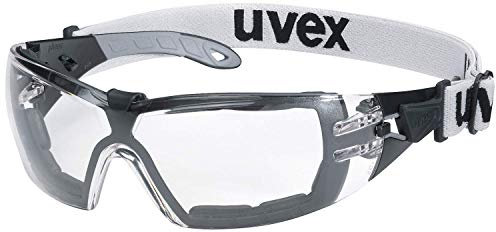 Uvex Pheos S Guard Gafas Protectoras - Seguridad Trabajo - Transparentes Anti-rayaduras y Anti-vaho