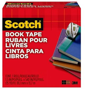 Scotch® Restaurations-/Schutzklebeband (Buchreparatur 38,1 mm x 13,7 m)