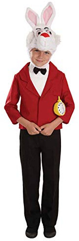 Fun Shack FNK3883S Bunny Faschingskostüm, Jungen, Cartoon, Weißes Kaninchen, S