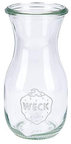 6x WECK-Saftflasche 290ml mit Öffnung RR 60