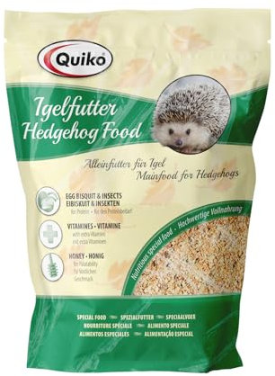 Quiko Igelfutter 500g- Hochwertiges Trockenfutter für Igel