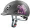 uvex onyxx - leichter Reithelm für Kinder - individuelle Größenanpassung - optimale Belüftung - pony anthracite matt - 49-54 cm