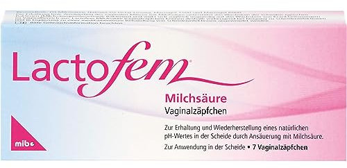 Lactofem® Milchsäure Vaginalzäpfchen,7St
