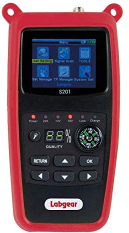 Labgear Entfernungsmesser S201 Rot IP54 6x Schießen