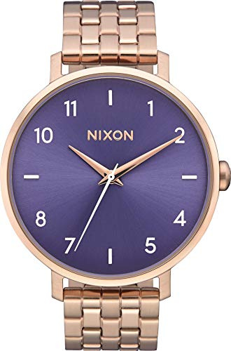 Nixon Damen Armbanduhr Analog Quarz Edelstahl A1090-2952-00