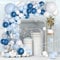 Luftballon Girlande Blau – Blau Ballon Girlande Set, Macaron Blau Ballons mit Konfetti Ballons für Jungen Baby Shower Deko, Geburtstag Party, Hochzeit, Babyparty Dekor
