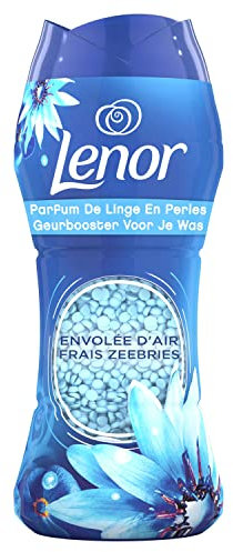 Lenor Profumo Di Biancheria Di Perle, Vola D'aria Fresca, 16 Lavaggi (224g), Per Vento Di Freschezza E Pulizia Lavaggio Dopo Lavaggio, Freschezza Non stop fino a 12 Settimane di Stoccaggio