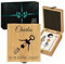 Maverton Coffret du sommelier - Cadeau d'accessoires pour le vin - Set sommelier personnalisé - Pour homme - Coffret gravé pour lui - bouchon