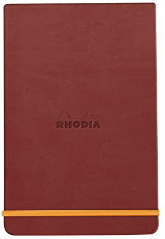 Rhodia 194381C Notizbuch Webnotepad A5 liniert 96 Blatt Nacarat
