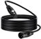 Twozoh XLR Cable 5M, XLR Male to Female Balanced 3 PIN Microphone Cable (Profesional/HiFi)
