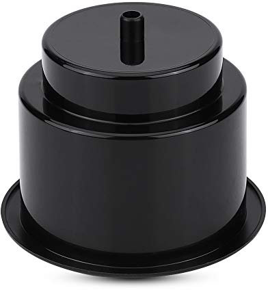 Rankomu Porte-gobelet de Bateau, Porte-gobelet en Plastique encastré avec évacuation Porte-gobelet Universel pour Bouteille de Boisson Peut insérer Marine avec Trou de vidange d'insertion (Le Noir)