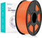 SUNLU PLA Plus 3D Druckerfilament, ordentlich gewickeltes PLA+ Filament 1.75mm, robustes 3D Filament, kompatibel mit 3D FDM Druckern, Maßgenauigkeit +/- 0.02 mm, 1kgSpule(2.2LBS), Macaron Sunny Orange