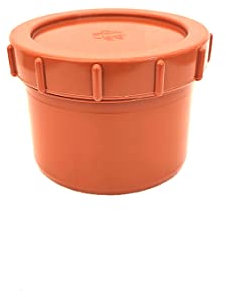 Muffenstopfen mit Schraubdeckel DN110 KG Rohr Bogen T-Stück Kontrollschacht Verschlussdeckel Verschlusskappe