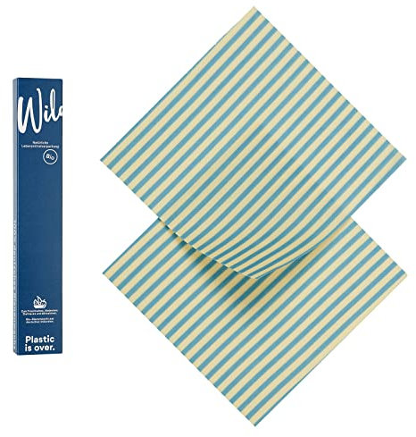 Wildwax Bio-Bienenwachstuch M|M Aqua